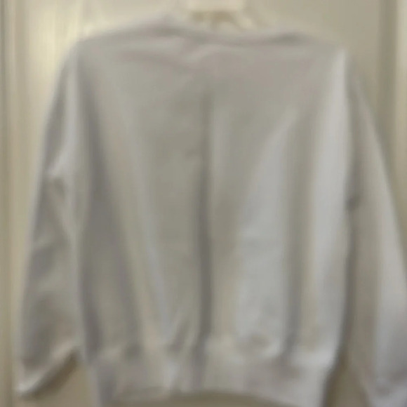 Disney Parks White Peace Sweatshirt size Small - Picture 4 of 8